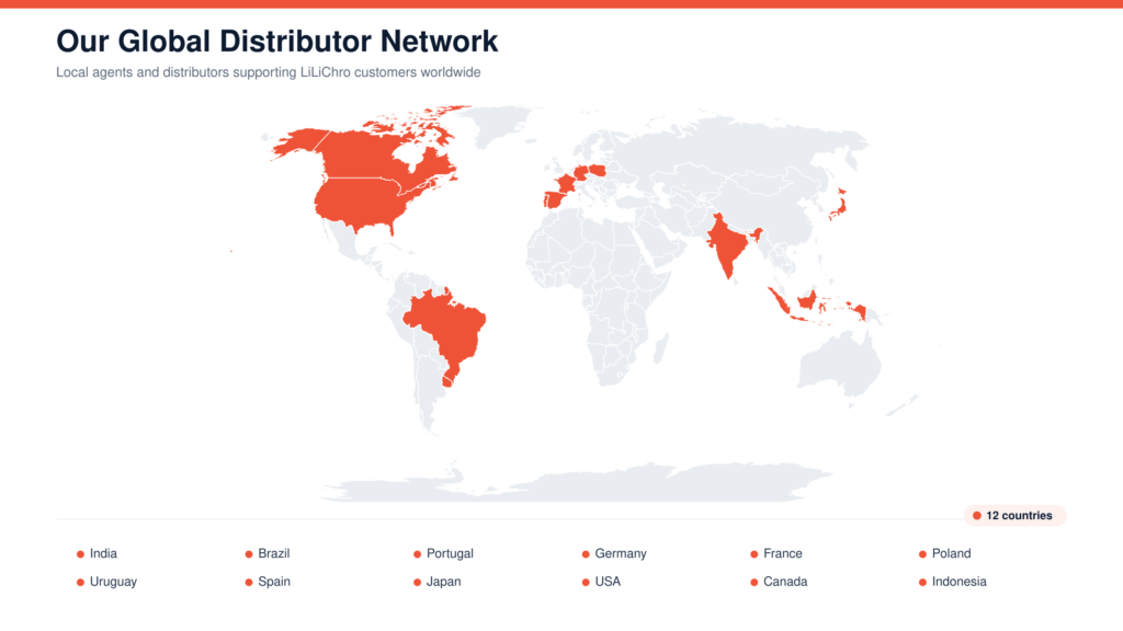 lilichro-global-distributor-map